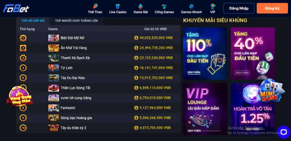 Chương Trình VIP F188 Độc Quyền